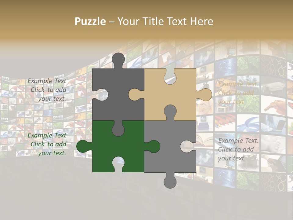 Watch Fruit Computer PowerPoint Template