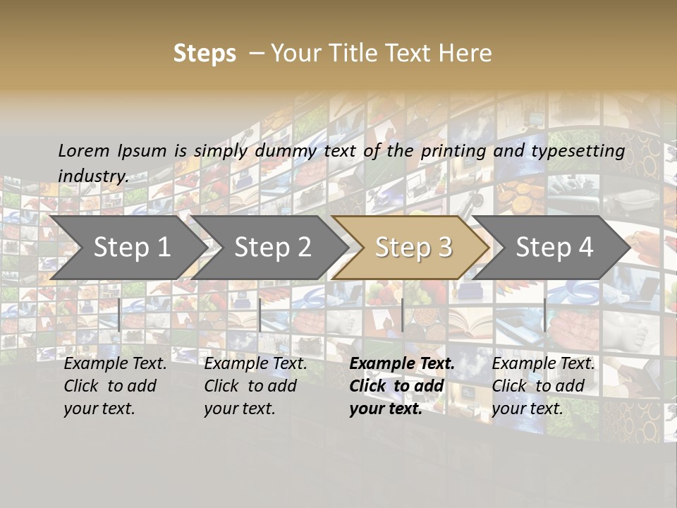 Watch Fruit Computer PowerPoint Template