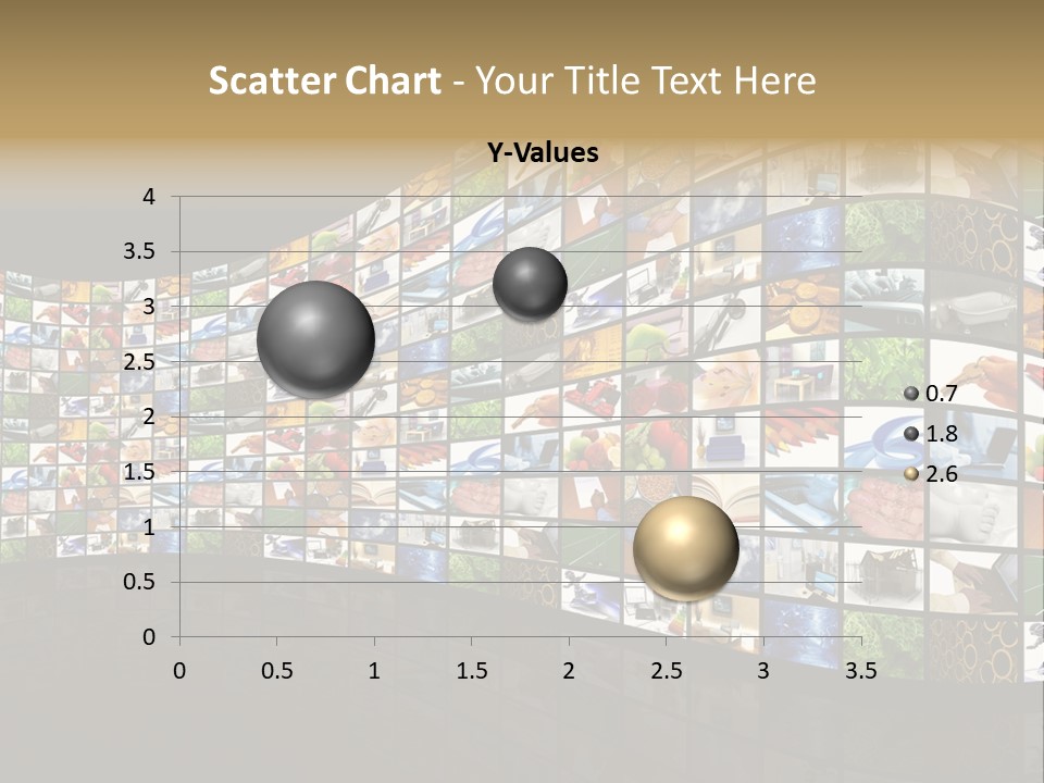 Watch Fruit Computer PowerPoint Template