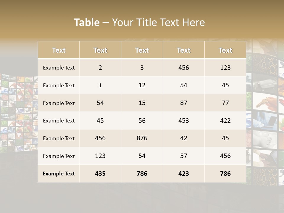 Watch Fruit Computer PowerPoint Template