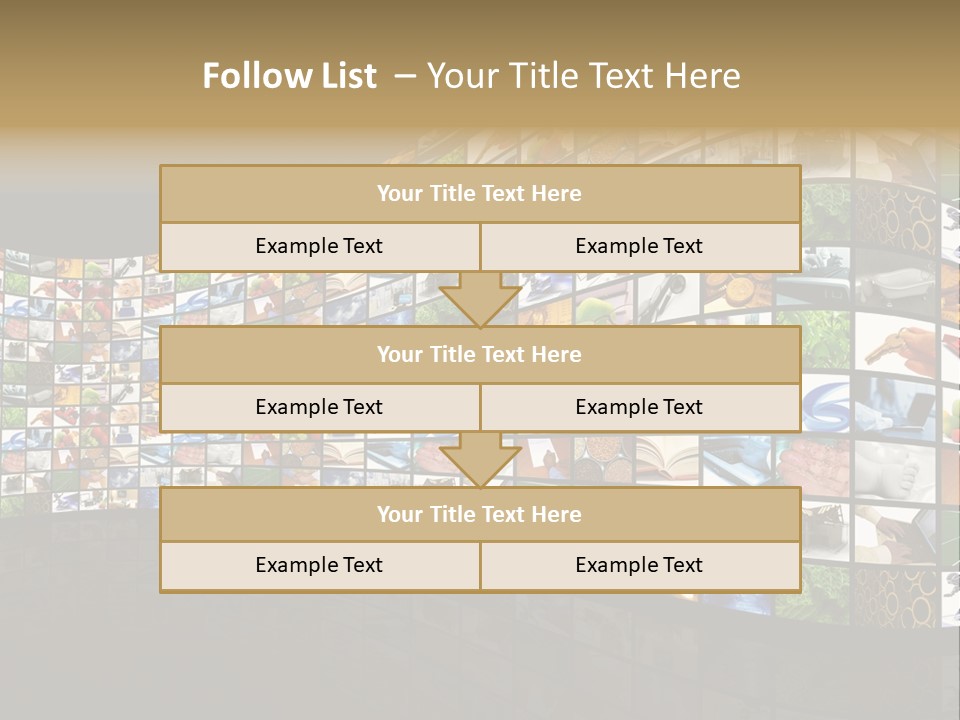 Watch Fruit Computer PowerPoint Template