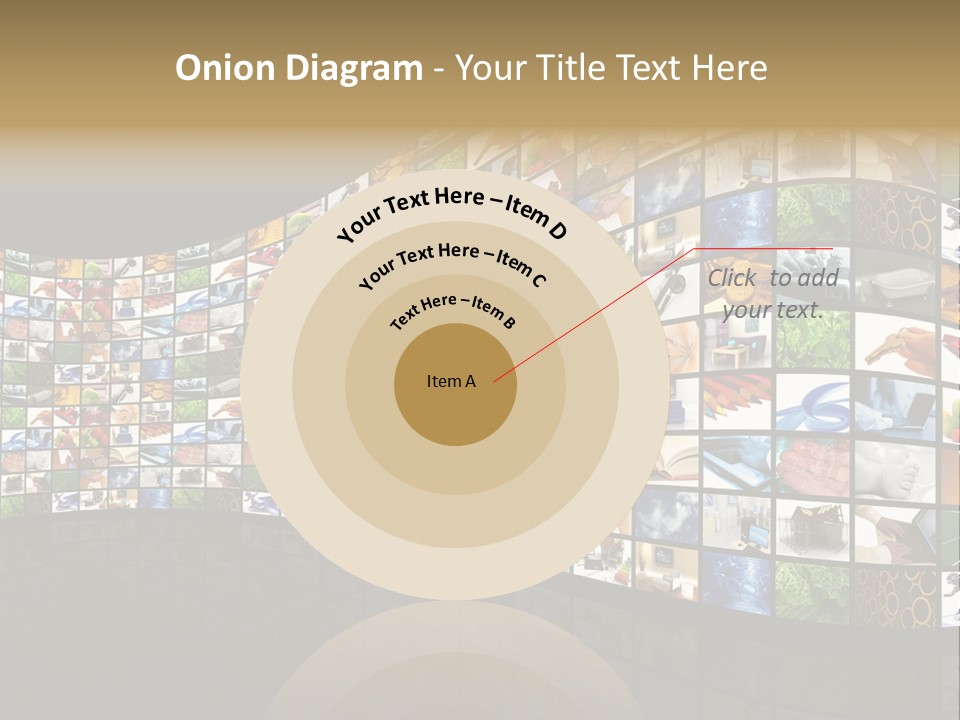 Watch Fruit Computer PowerPoint Template