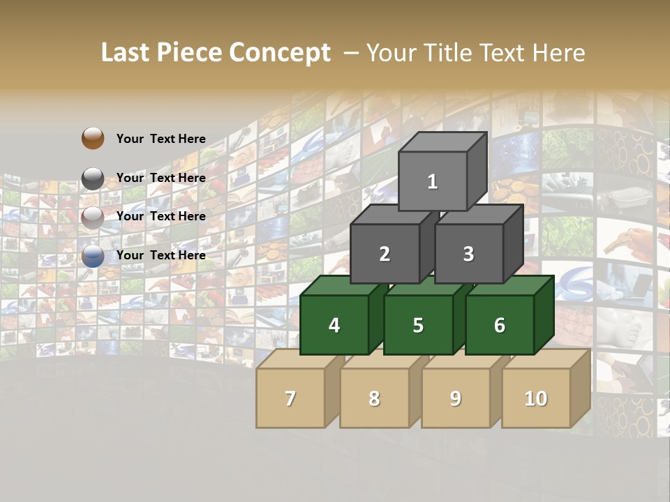 Watch Fruit Computer PowerPoint Template