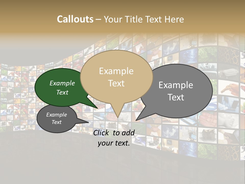 Watch Fruit Computer PowerPoint Template