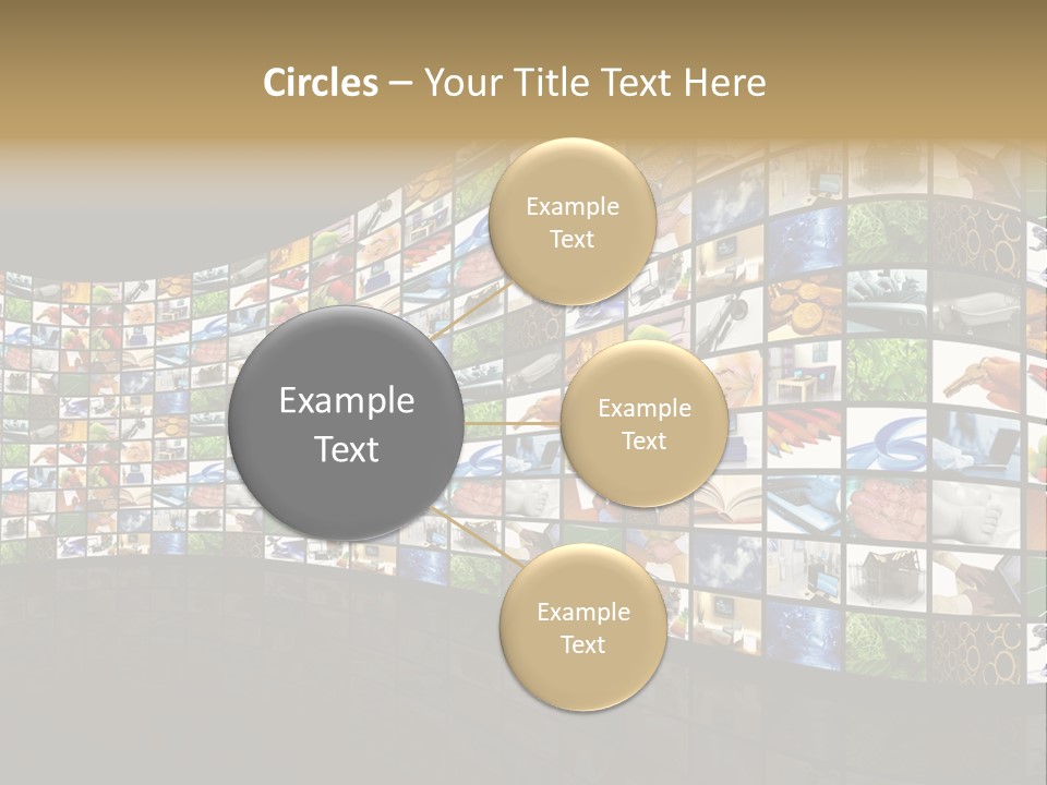 Watch Fruit Computer PowerPoint Template