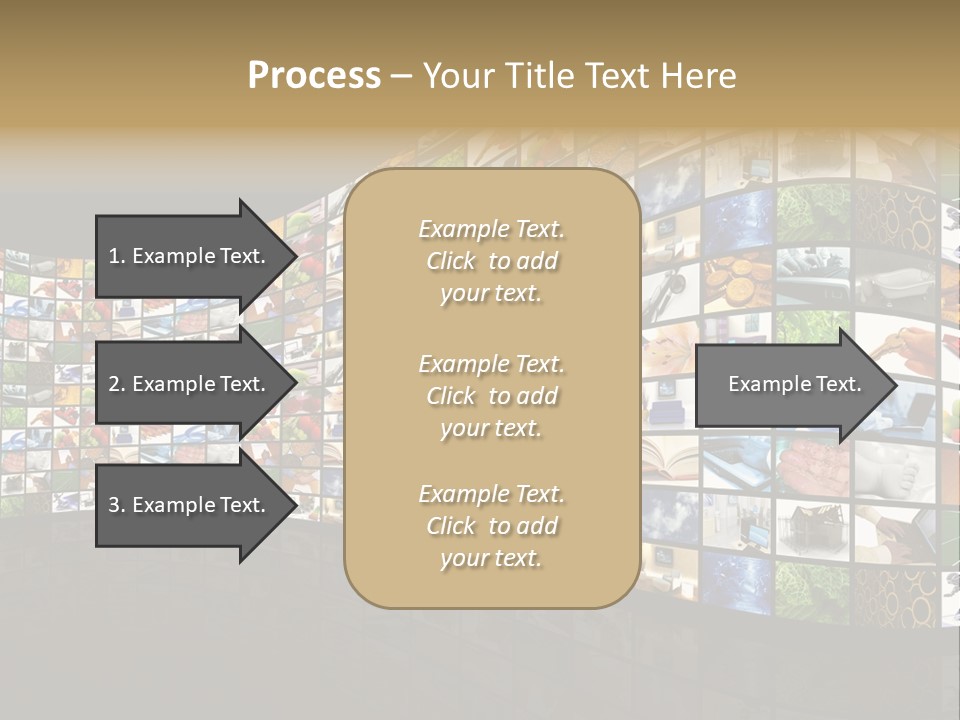 Watch Fruit Computer PowerPoint Template