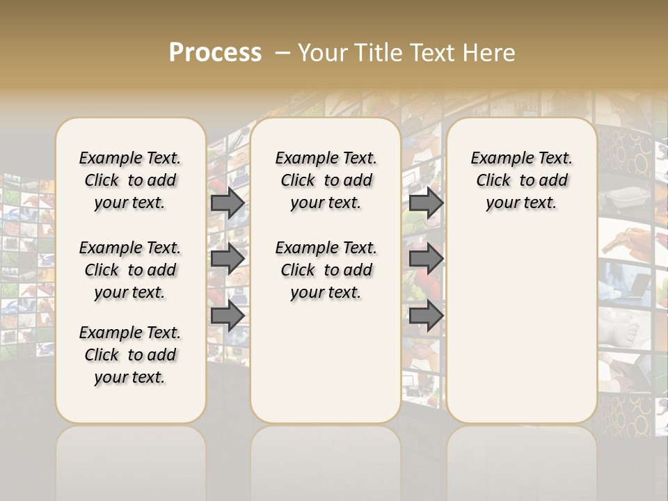 Watch Fruit Computer PowerPoint Template