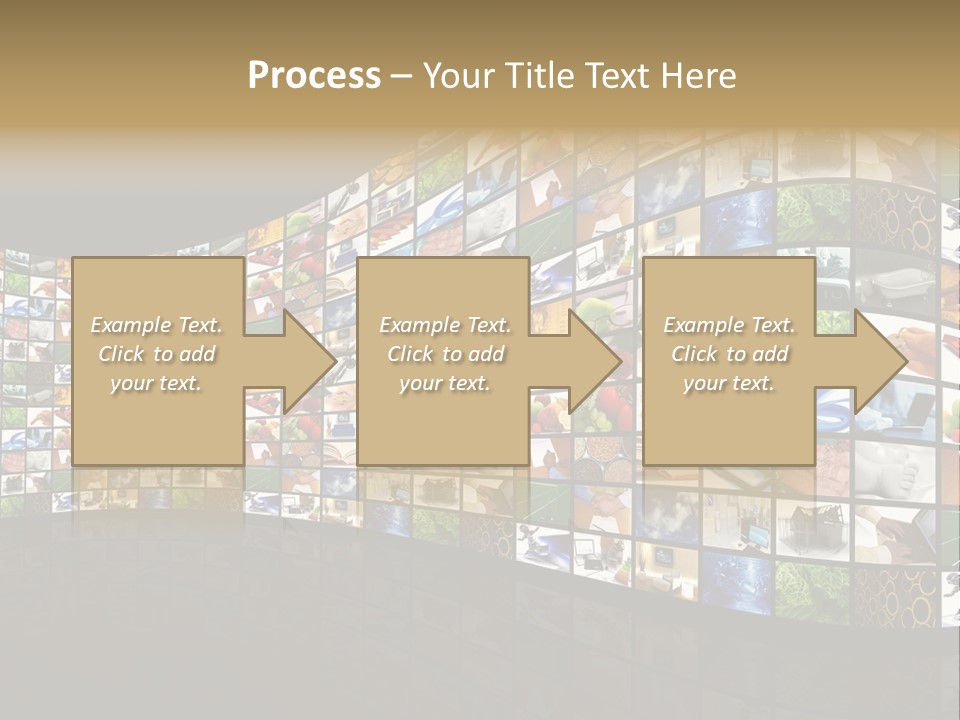 Watch Fruit Computer PowerPoint Template