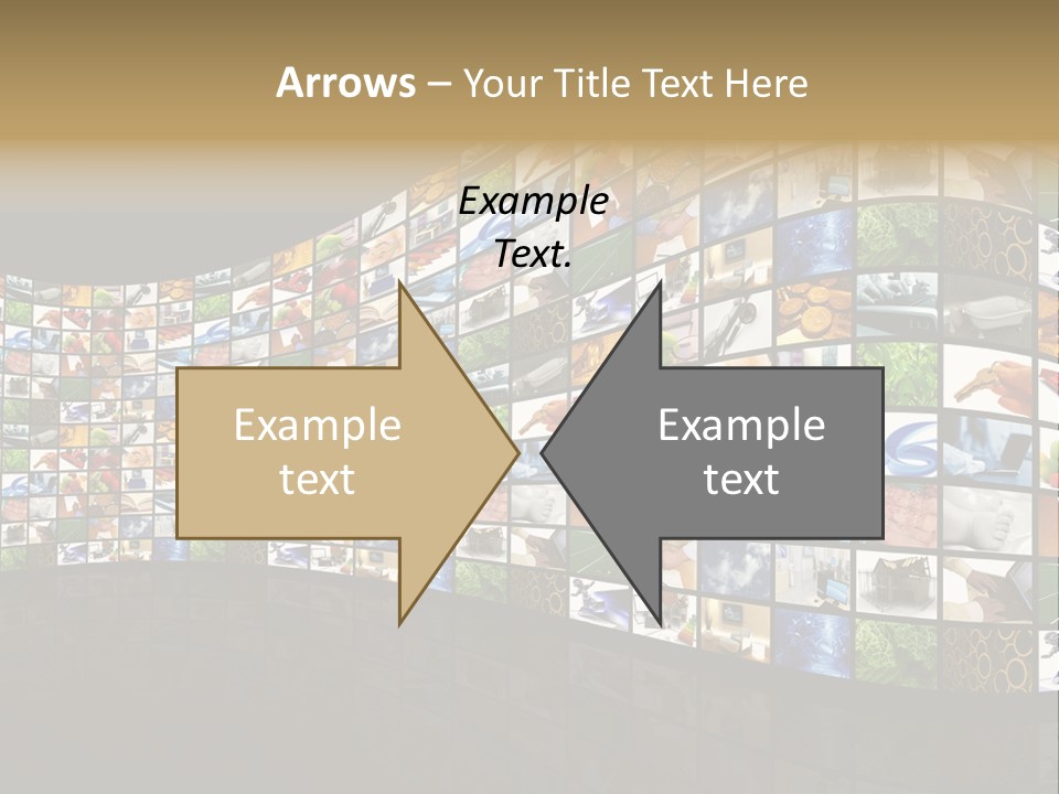 Watch Fruit Computer PowerPoint Template