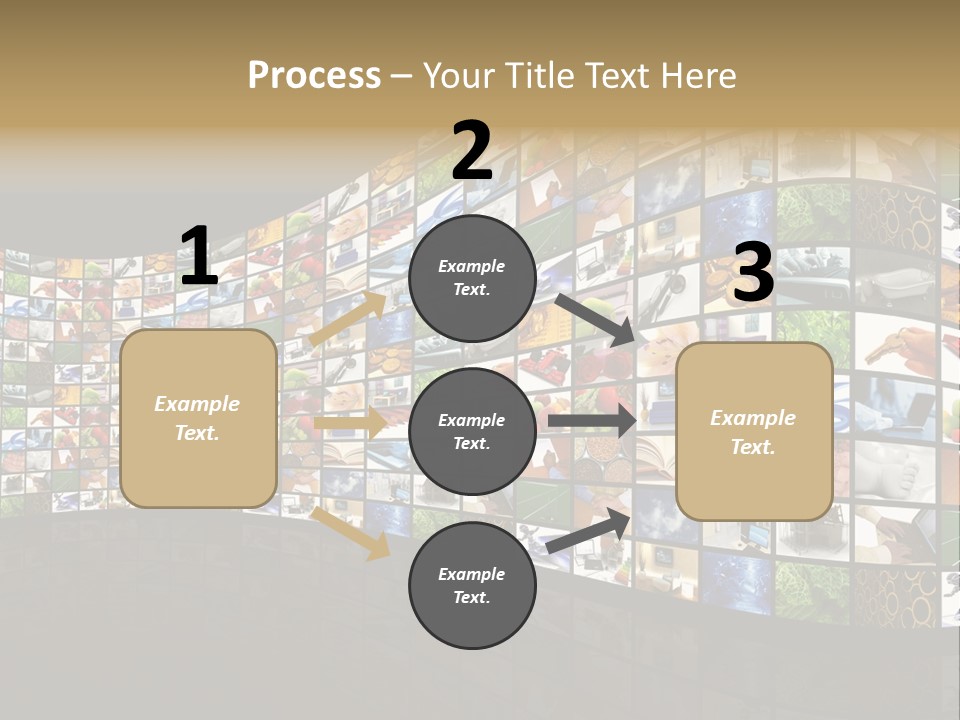 Watch Fruit Computer PowerPoint Template