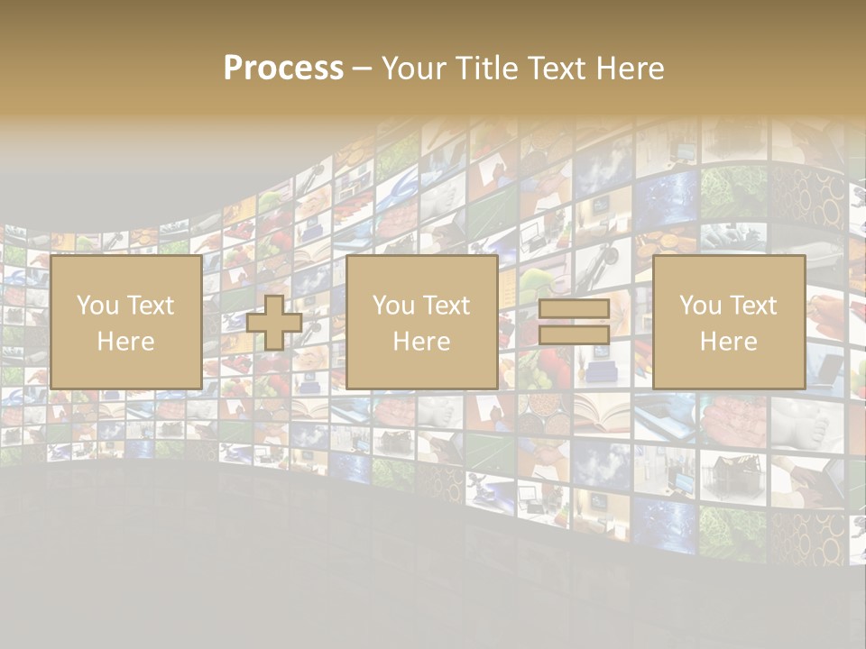 Watch Fruit Computer PowerPoint Template