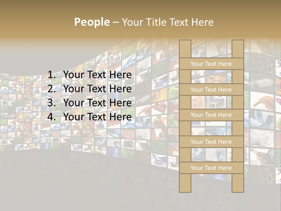 Watch Fruit Computer PowerPoint Template