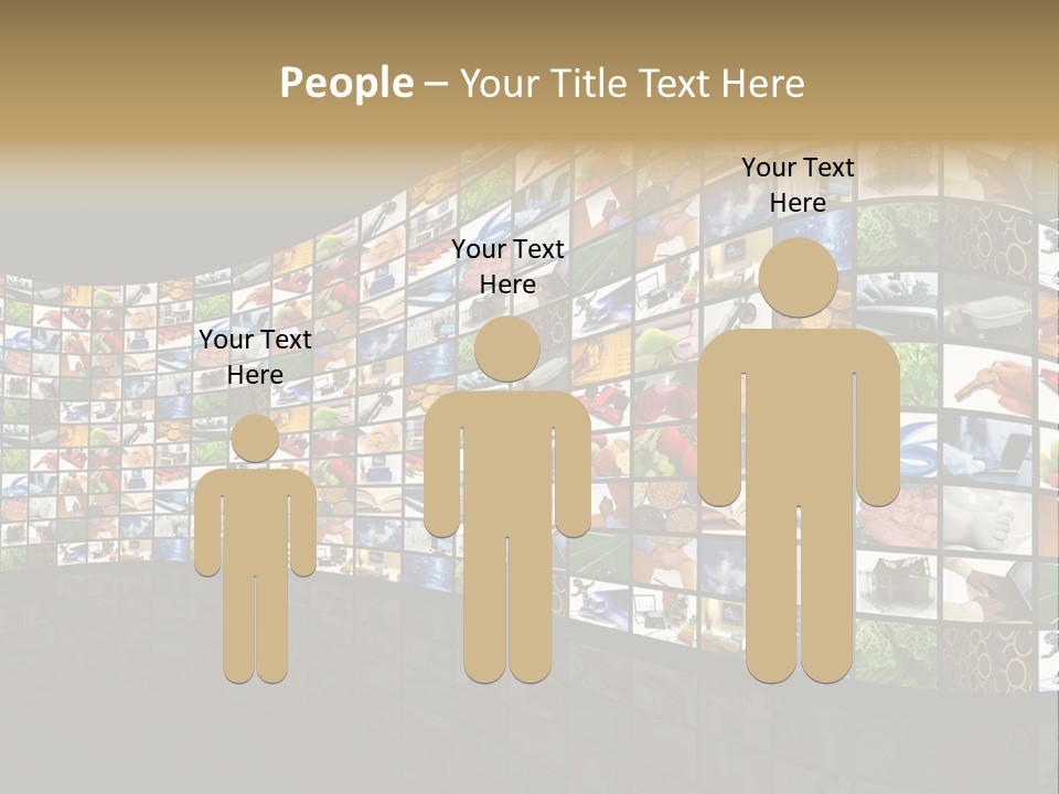 Watch Fruit Computer PowerPoint Template