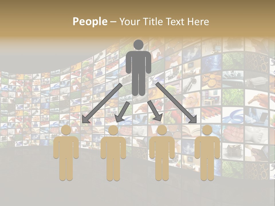 Watch Fruit Computer PowerPoint Template