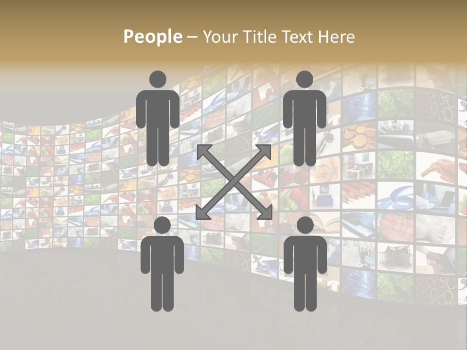 Watch Fruit Computer PowerPoint Template