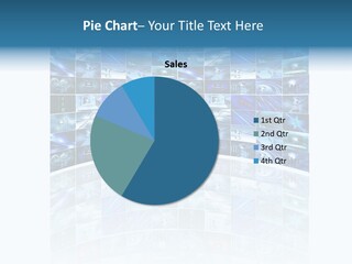 Binary Globe Abstract PowerPoint Template