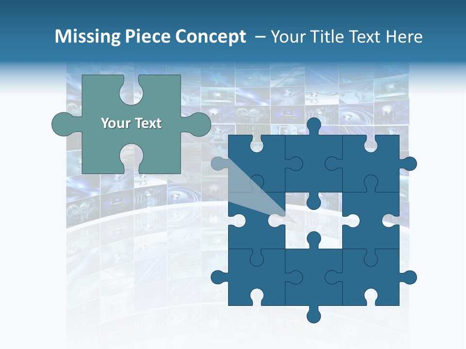 Binary Globe Abstract PowerPoint Template