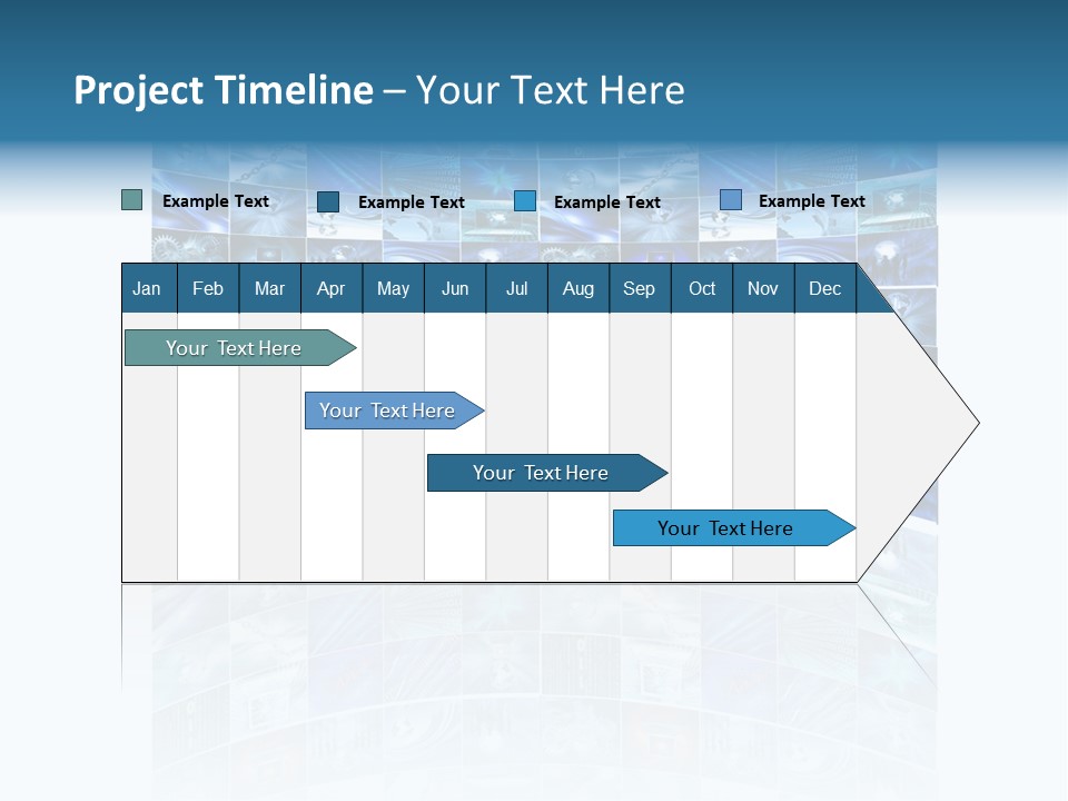 Binary Globe Abstract PowerPoint Template