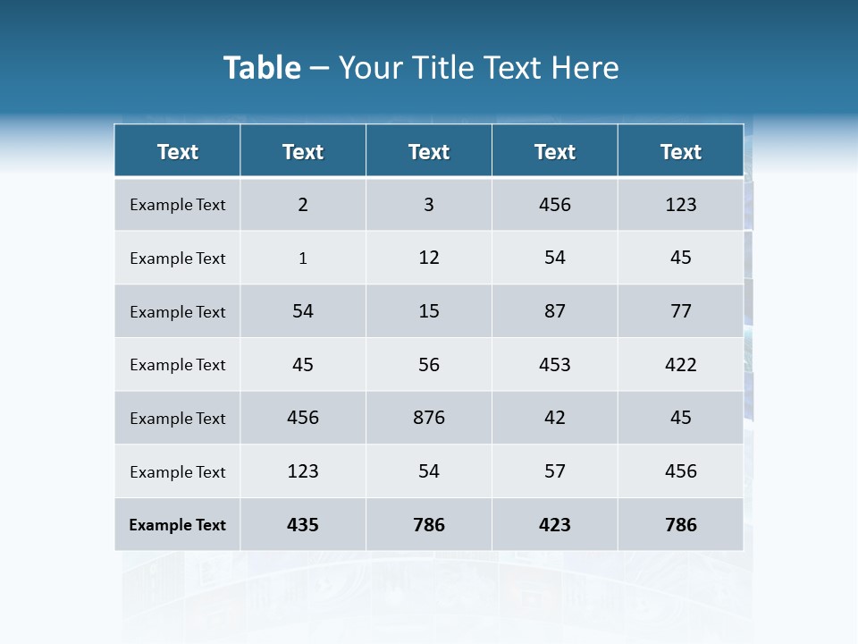 Binary Globe Abstract PowerPoint Template