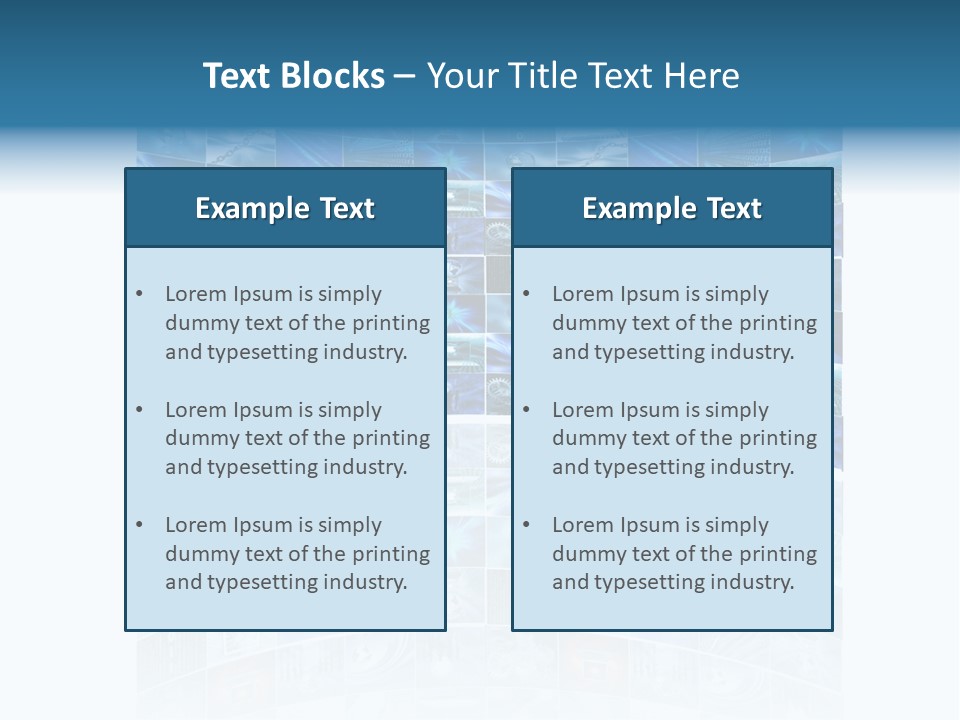 Binary Globe Abstract PowerPoint Template