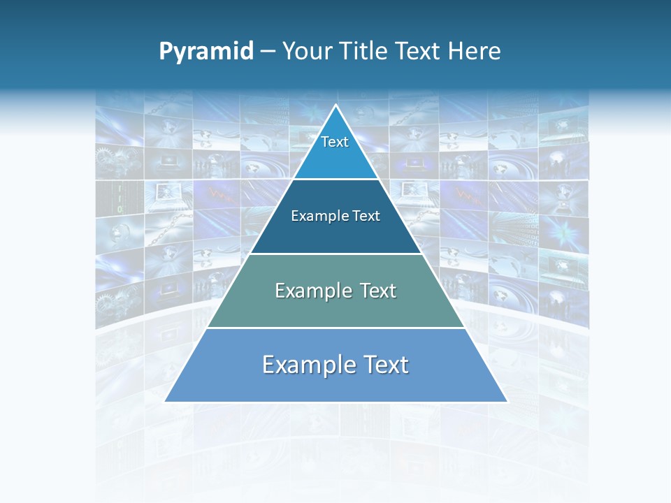 Binary Globe Abstract PowerPoint Template
