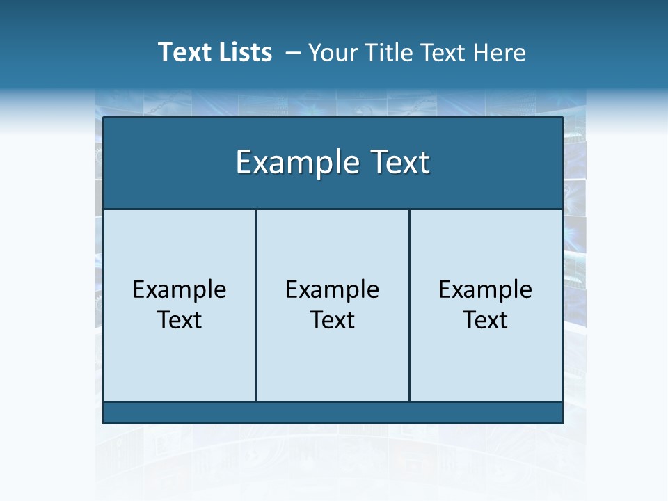 Binary Globe Abstract PowerPoint Template