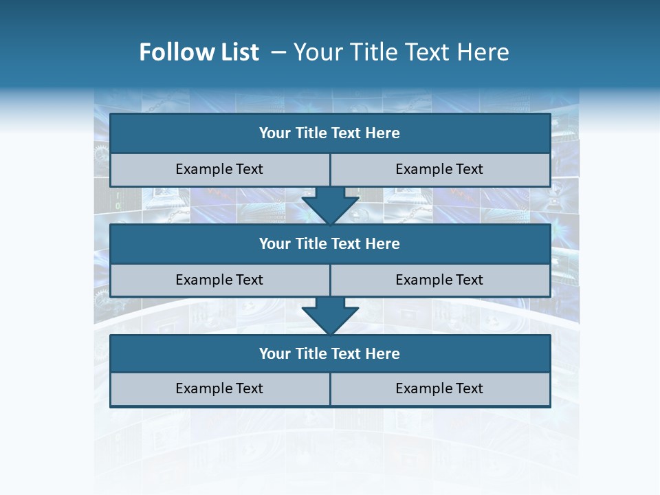 Binary Globe Abstract PowerPoint Template