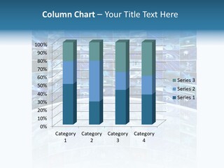 Binary Globe Abstract PowerPoint Template