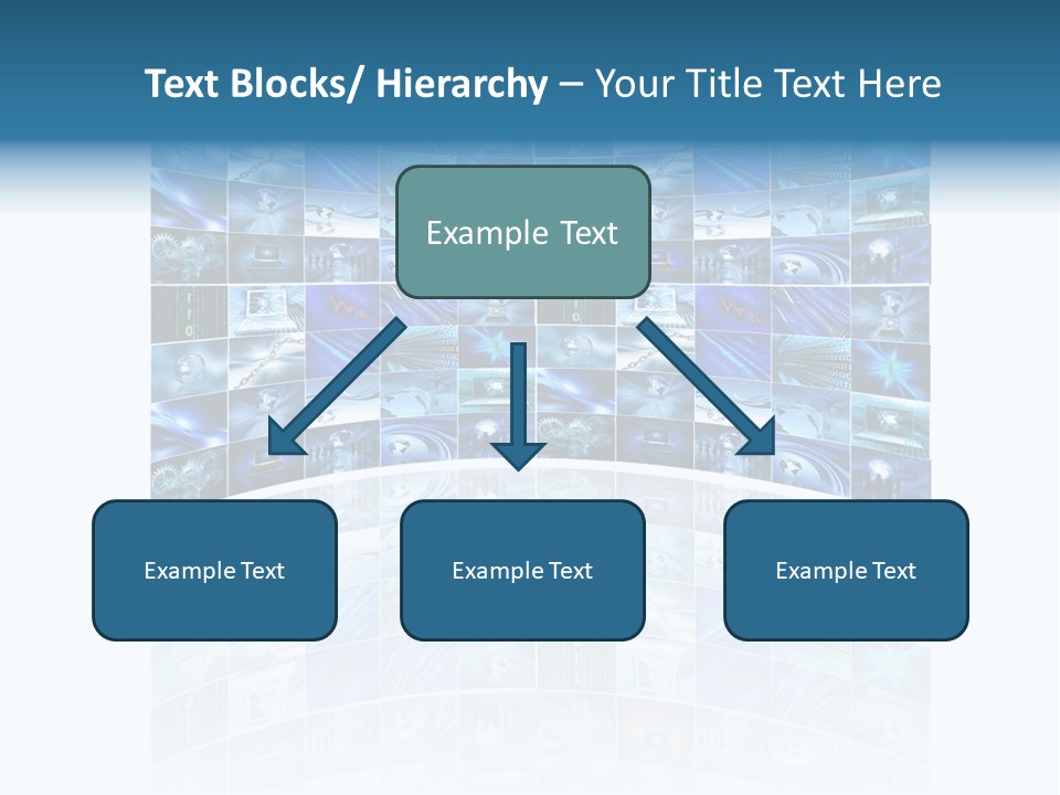 Binary Globe Abstract PowerPoint Template