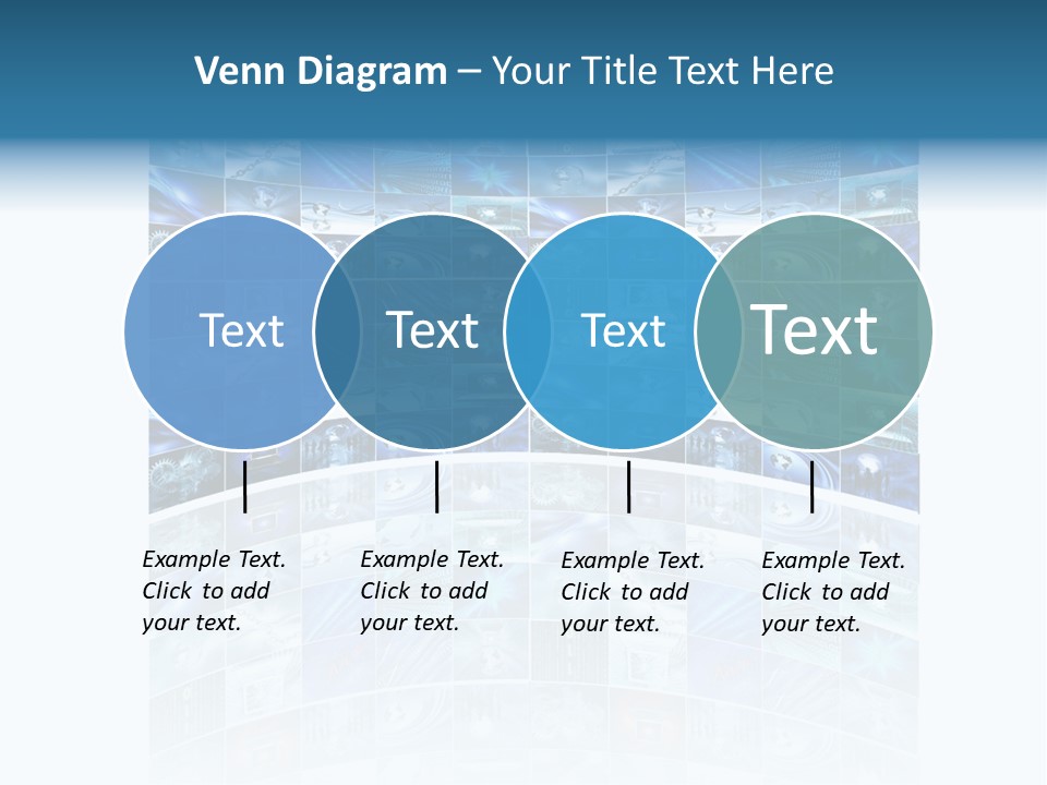 Binary Globe Abstract PowerPoint Template