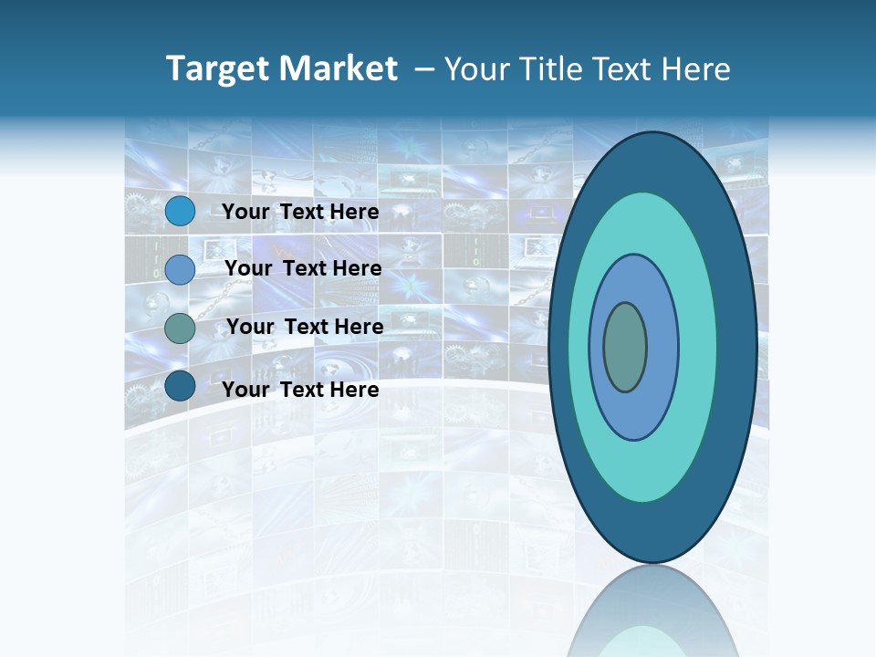 Binary Globe Abstract PowerPoint Template