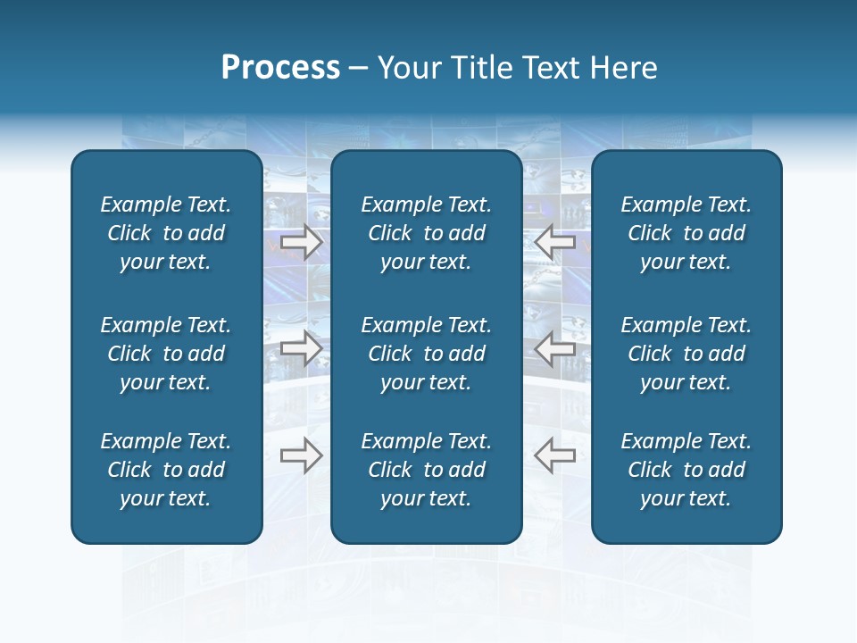 Binary Globe Abstract PowerPoint Template