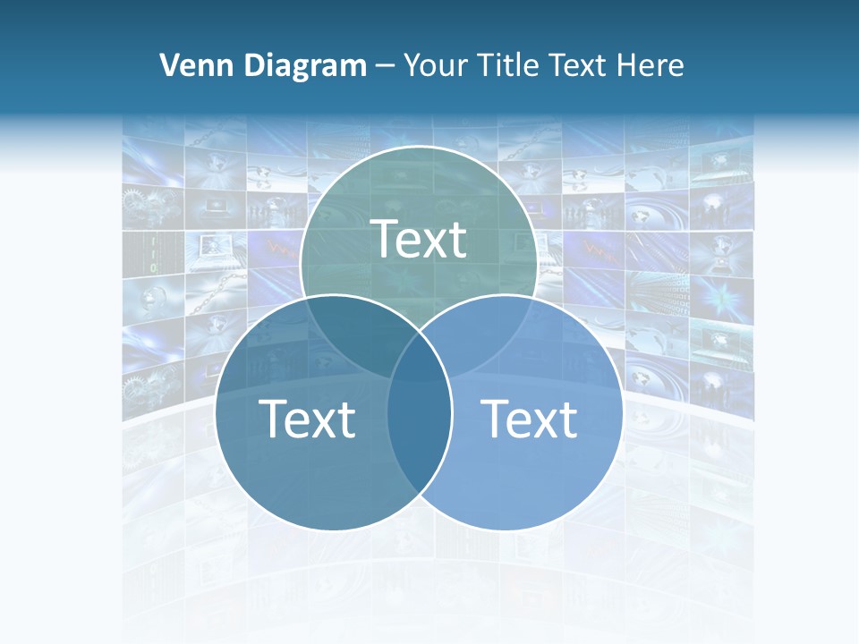 Binary Globe Abstract PowerPoint Template