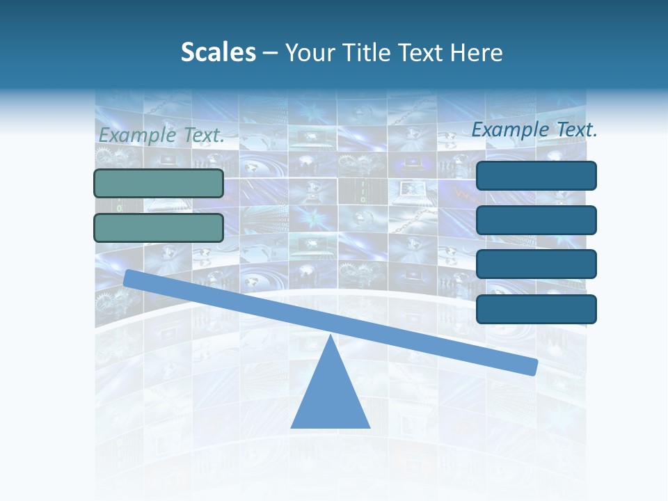 Binary Globe Abstract PowerPoint Template
