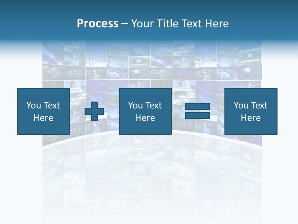 Binary Globe Abstract PowerPoint Template