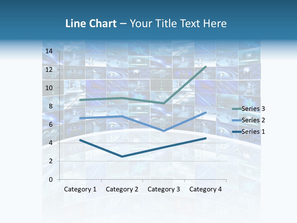 Binary Globe Abstract PowerPoint Template