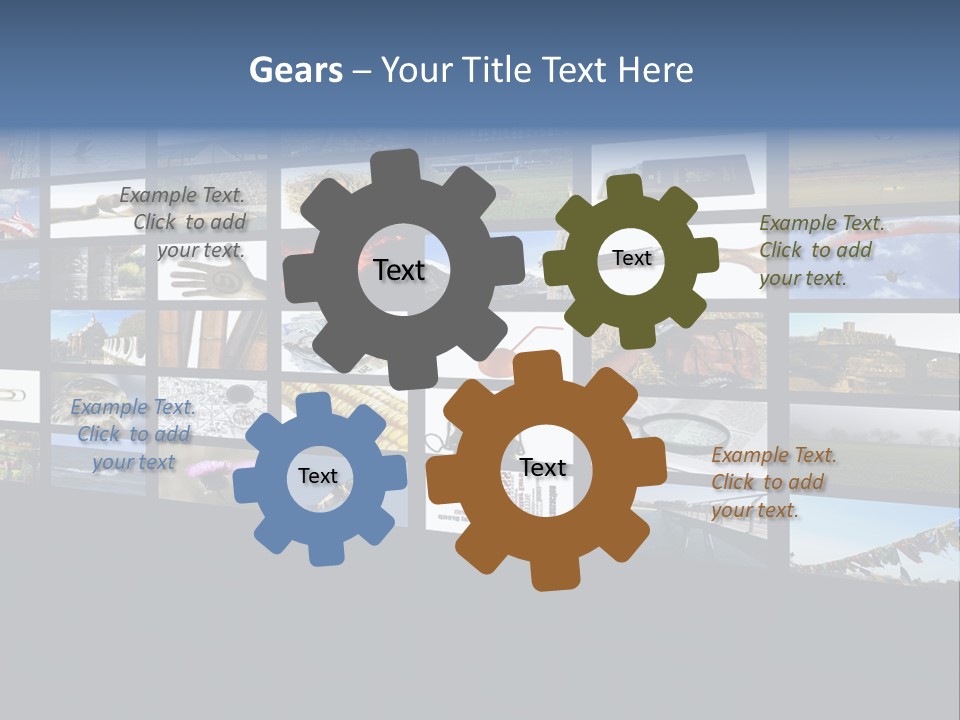 Floor Widescreen Electronic PowerPoint Template