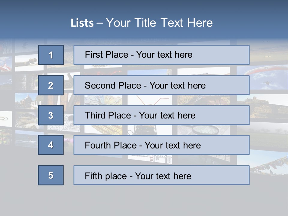 Floor Widescreen Electronic PowerPoint Template