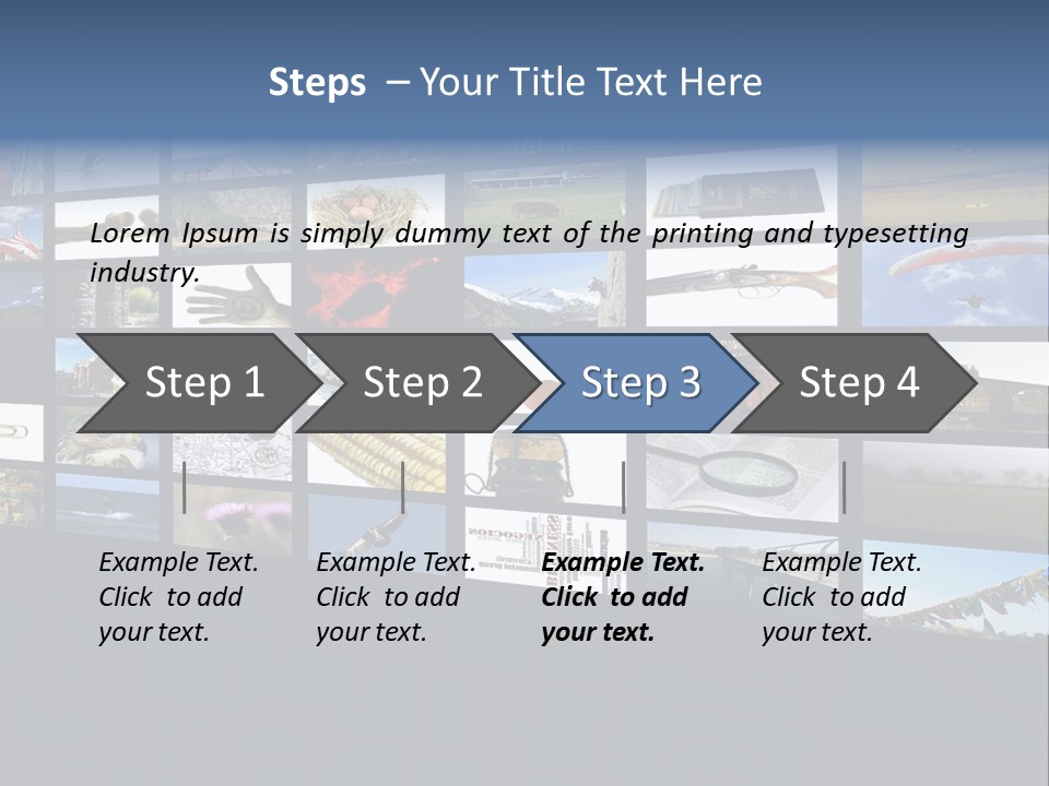 Floor Widescreen Electronic PowerPoint Template