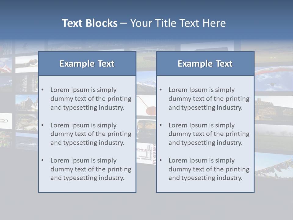 Floor Widescreen Electronic PowerPoint Template
