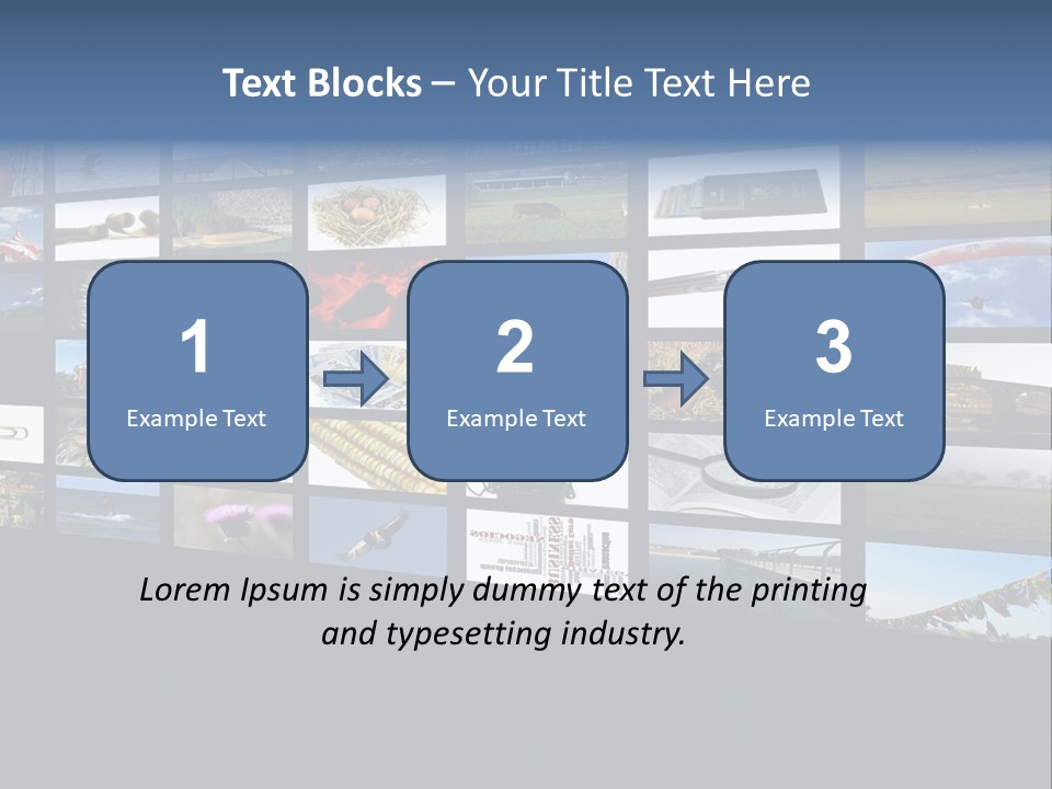 Floor Widescreen Electronic PowerPoint Template