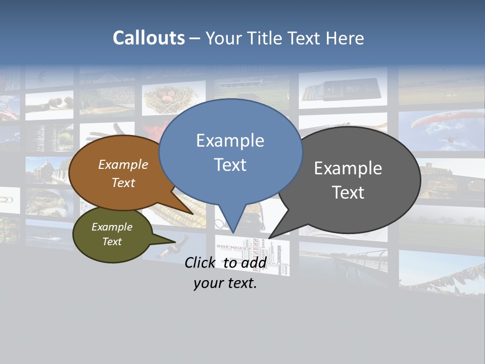 Floor Widescreen Electronic PowerPoint Template