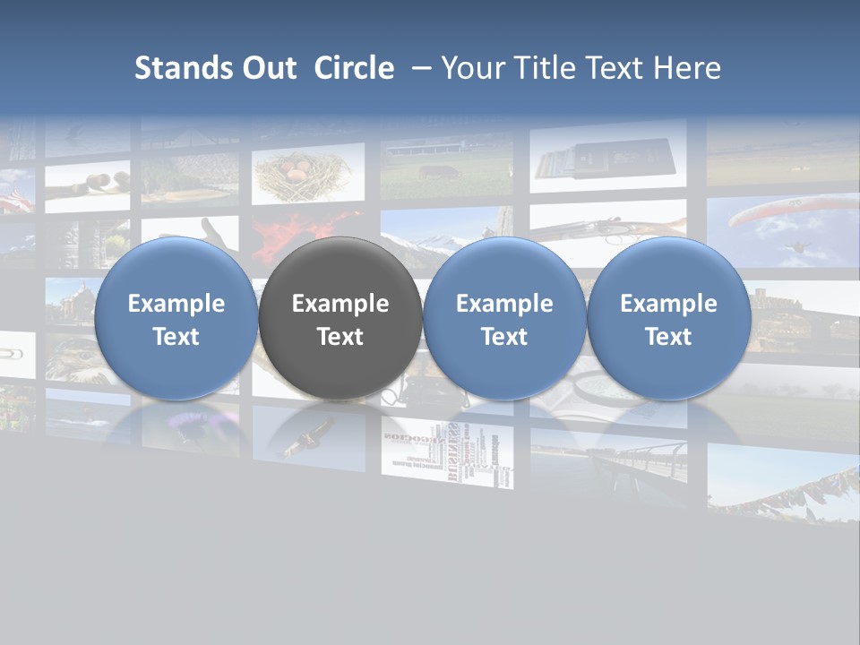 Floor Widescreen Electronic PowerPoint Template