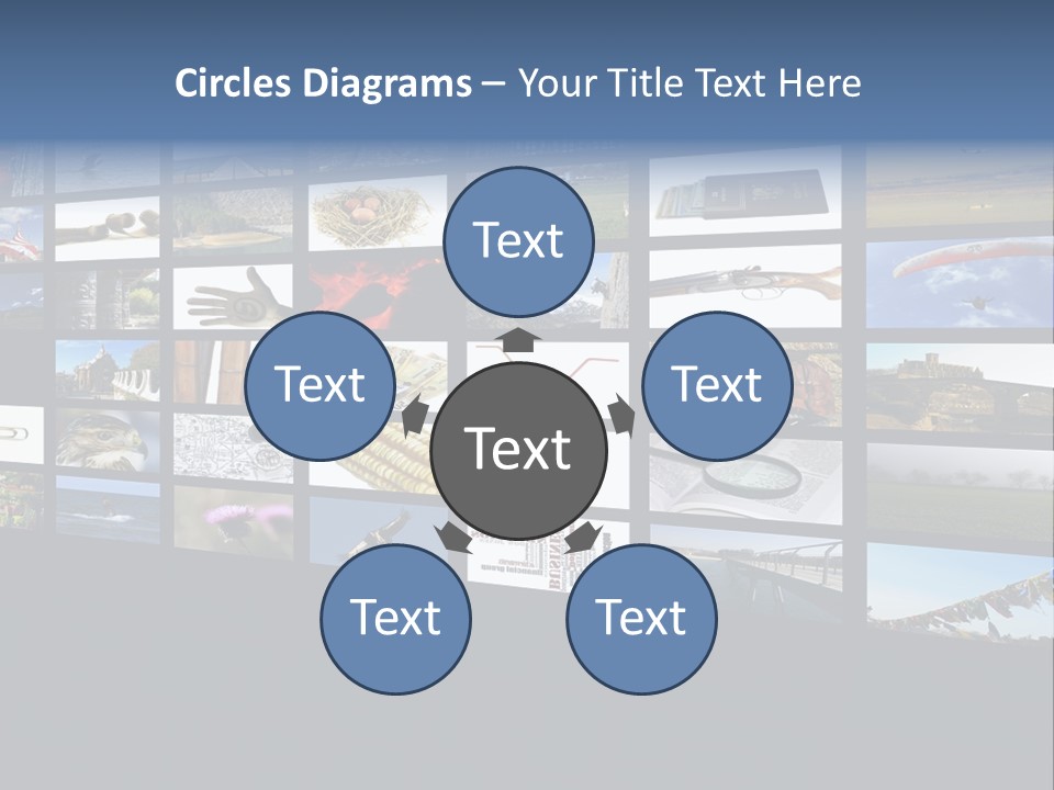 Floor Widescreen Electronic PowerPoint Template