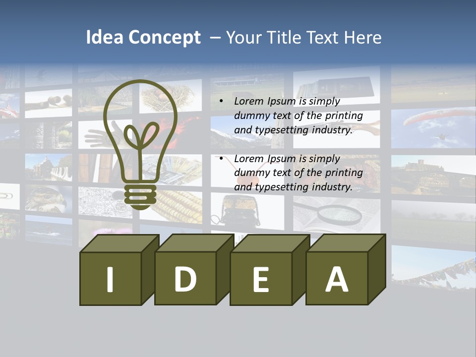 Floor Widescreen Electronic PowerPoint Template