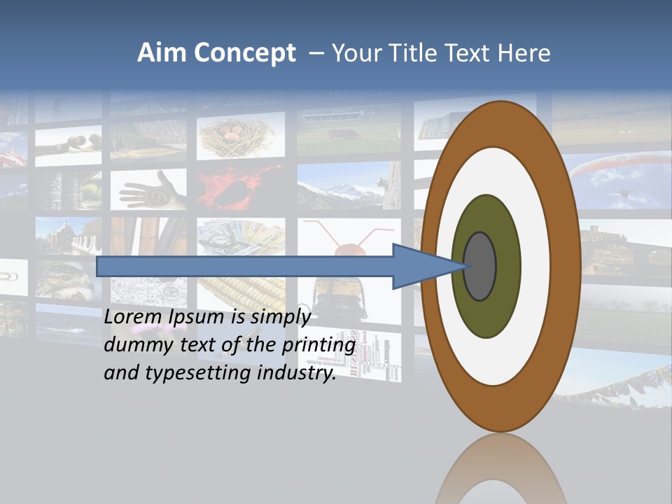 Floor Widescreen Electronic PowerPoint Template