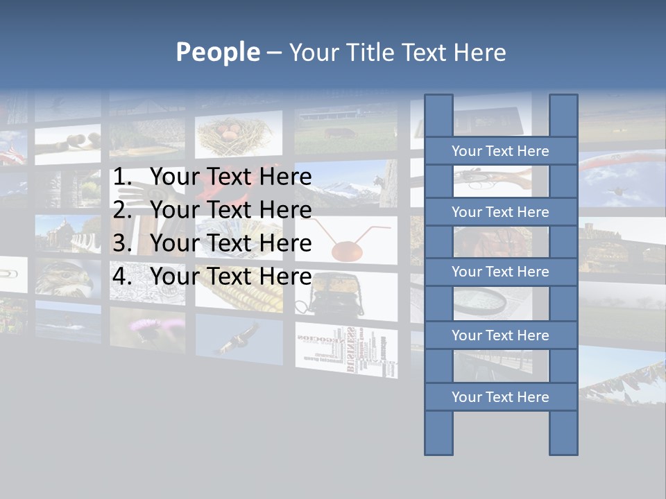 Floor Widescreen Electronic PowerPoint Template