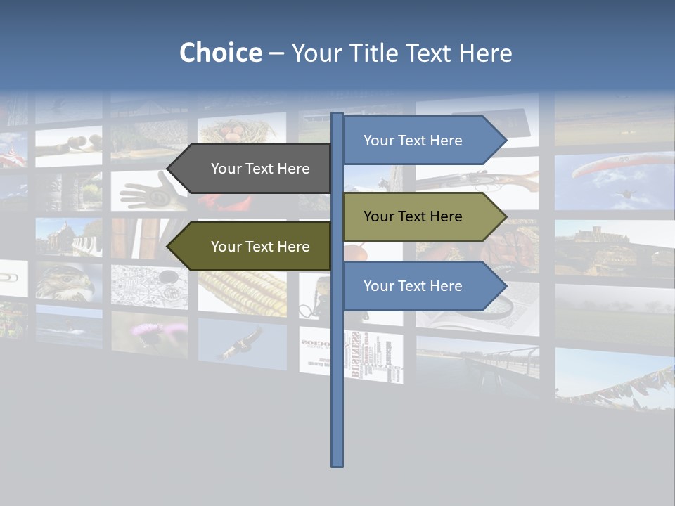 Floor Widescreen Electronic PowerPoint Template