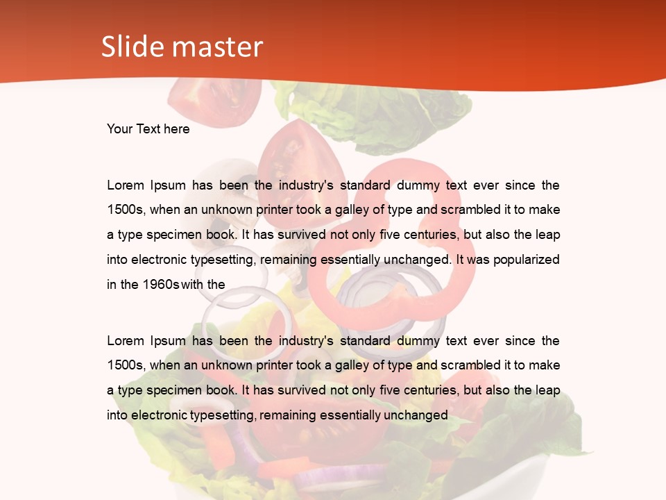 Maiale Felino Crudo PowerPoint Template