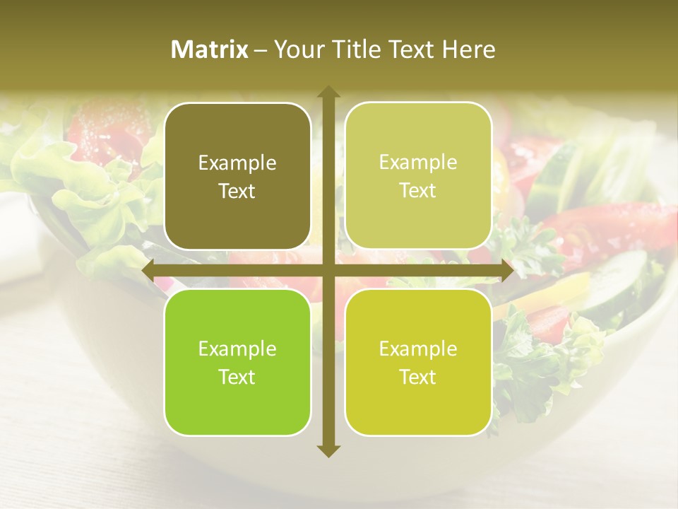 Tasty Object Plate PowerPoint Template